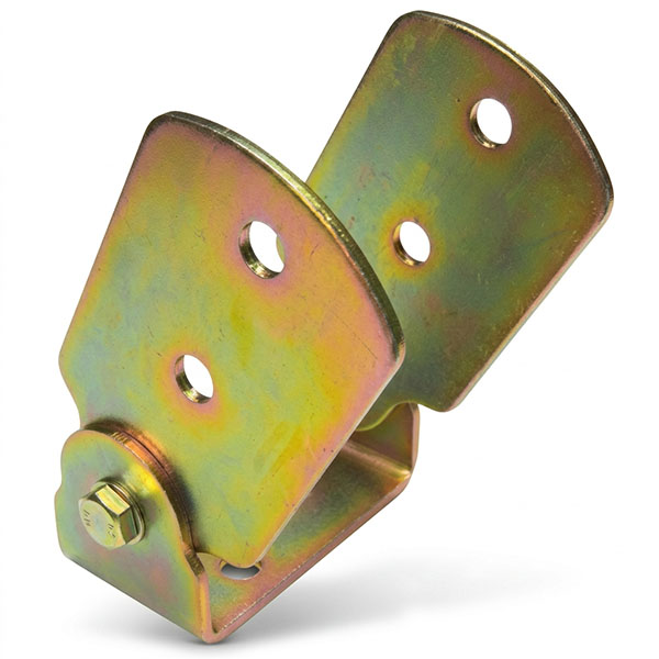 MINUTEX Supporto Regolabile per Travi Tipo Chiuso in Acciaio Zincato - MINUTEX
